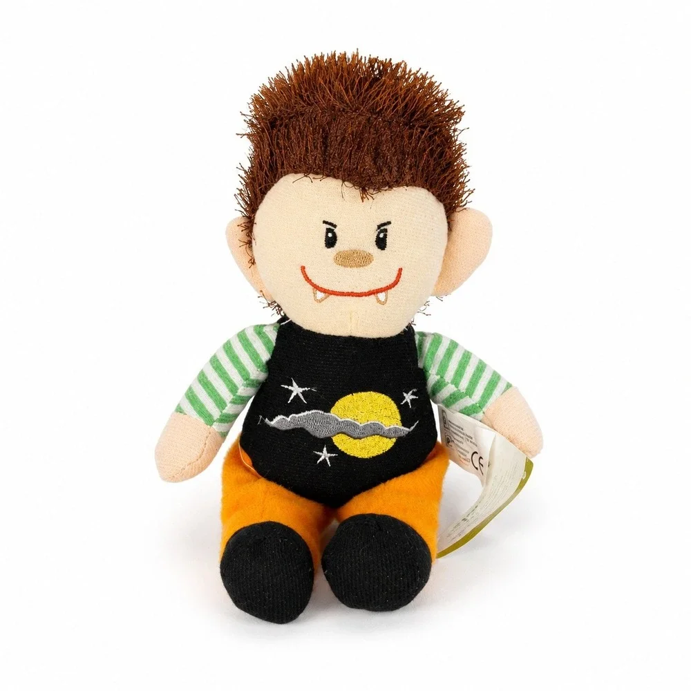 Generic Vampire Boy Plush Unisex Small Multicolor New Halloween Spooky Monster